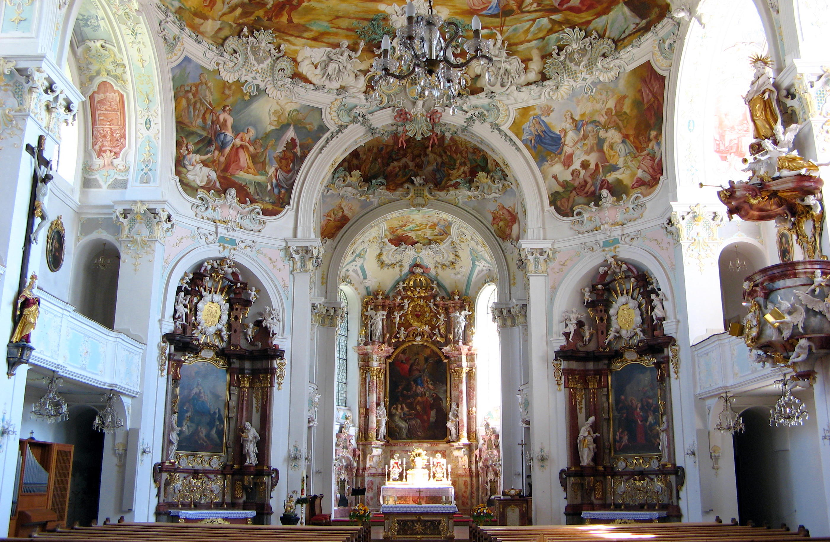 Kirchenbesichtigung auf dem Vereinsausflug – Vereinsausflug 2013