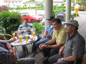 Start zur gemeinsamen Wanderung – Vatertagswanderung 2009