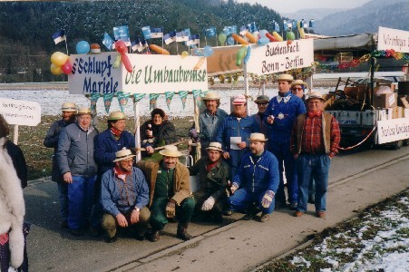 Gruppenbild der Fasnetsgruppe