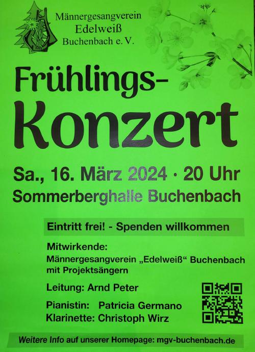 Frühlingskonzert 2024 – 90 Jahre Edelweiß