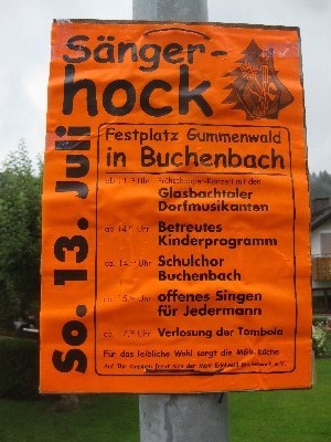 Sängerhock 2014 – Ankunft und Begrüßung beim Sängerhock